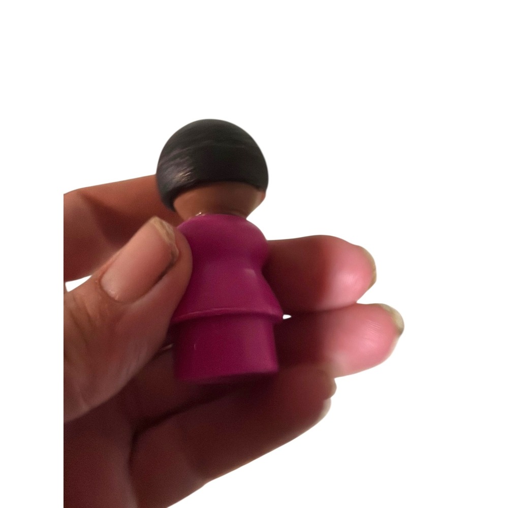 Vintage Sesame Street Susan Kids Fisher-Price Little People Girl Pink Black - Picture 3 of 5